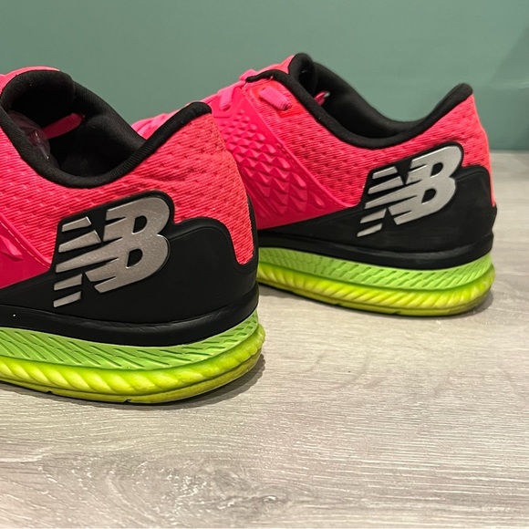 New Balance FuelCell V1 Alpha Pink Lime Glo Sneakers Size 9